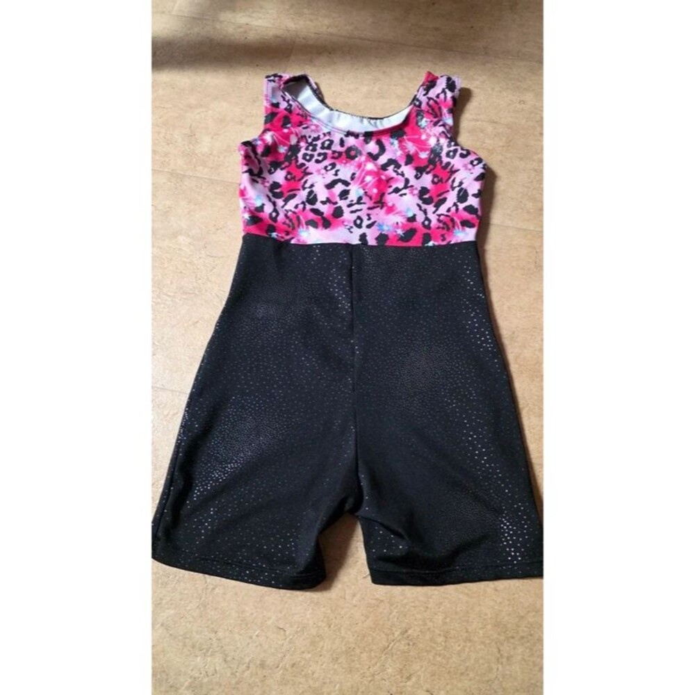 Girls’ Gymnastics Leotard Size 7–8 (S)